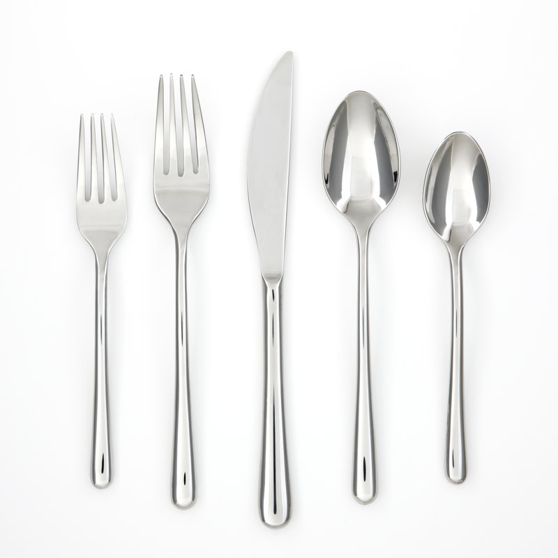 Ensemble de couverts 20 pièces Avron, Miroir argenté