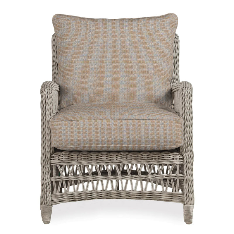 Mackinac Outdoor Lounge Chair, Demo Oatmeal