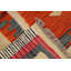Tapis kilim vibrant 5 x 8