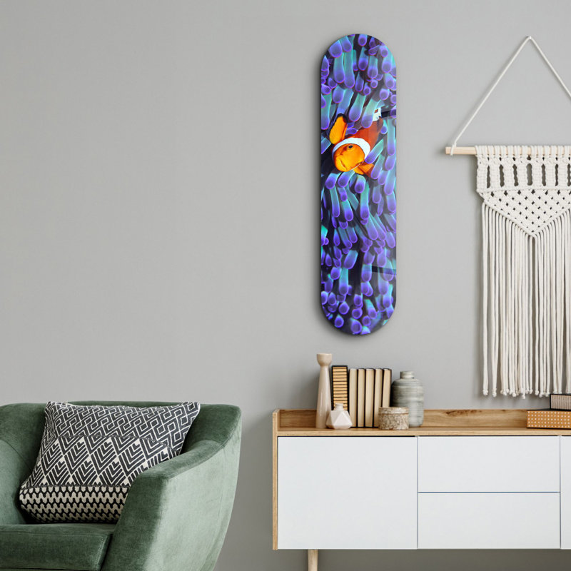 Peinture décorative en verre trempé