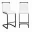 Tabouret de comptoir en similicuir 25 po avec structure en métal Chatrice-1632986722-1667393007