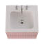 Meuble-lavabo simple flottant cannelé 24 po Atharv-59375553-59375558