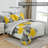 7 Piece Floral Comforter Set Soft Microfiber Bedding Set with Sheets for All Seasons-122608038-122608039