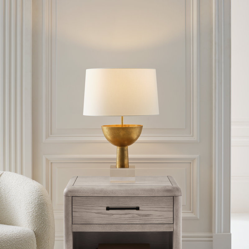 Eadan Table Lamp, Warm Iron