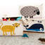 3 Sprouts Collapsible Toy Chest Storage Bin for Kids Playroom, Sheep
