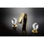 Swarovski Crystal Widespread Bathroom Faucet-26974420