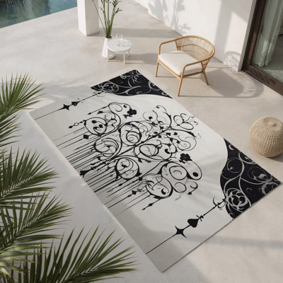 Tapis intérieur / extérieur Veiled Fern