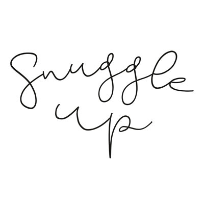 Snuggle Up - Wrapped Canvas Print