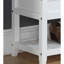 Banc de rangement blanc avec rangement pour chaussures - Boîte et étagère confortables et pratiques