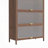 44'' Tall Metal 3 Flip Doors Cabinet, Bookcase with Storage-758234035