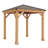 Meridian 8 Ft. W x 8 Ft. D Solid Wood Patio Gazebo