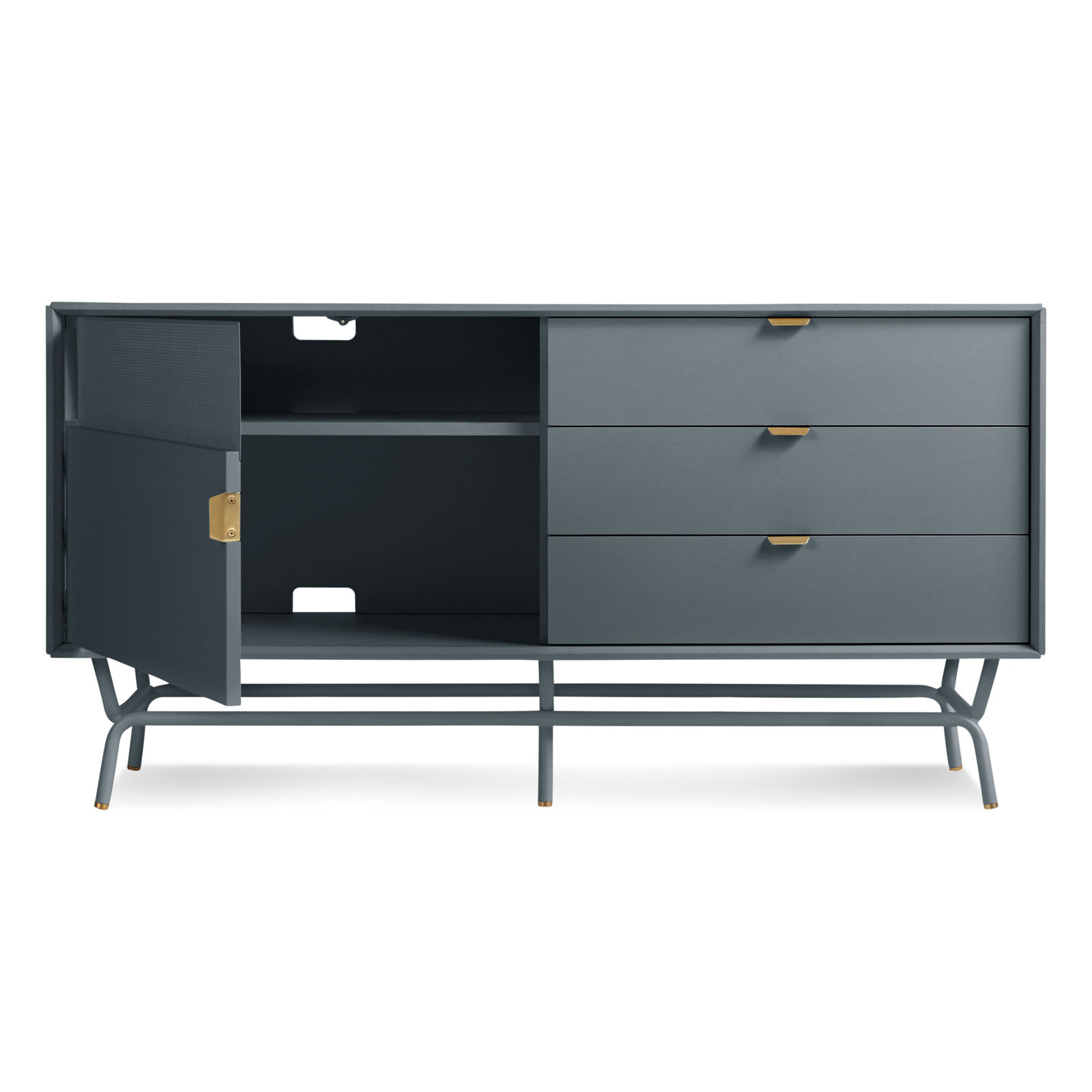 Dang 56'' Media Console, Marine Blue