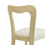 Ensemble de 2 chaises de salle à manger sans accoudoirs (frêne clair et beige)-1787215995-1787215993
