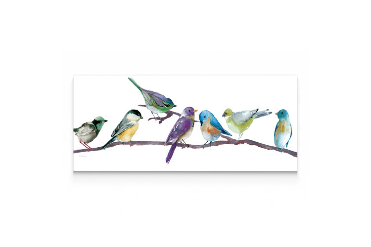 Colorful Spot - Wrapped Canvas Print on Canvas