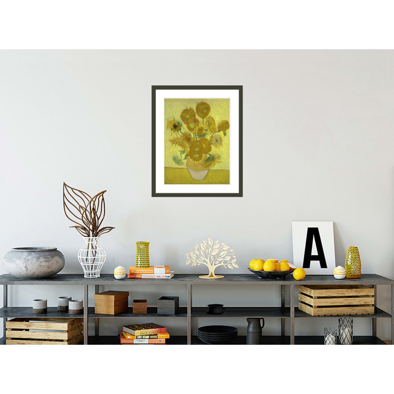 Tournesols par Vincent van Gogh, H 28,83 po x l 23,5 po