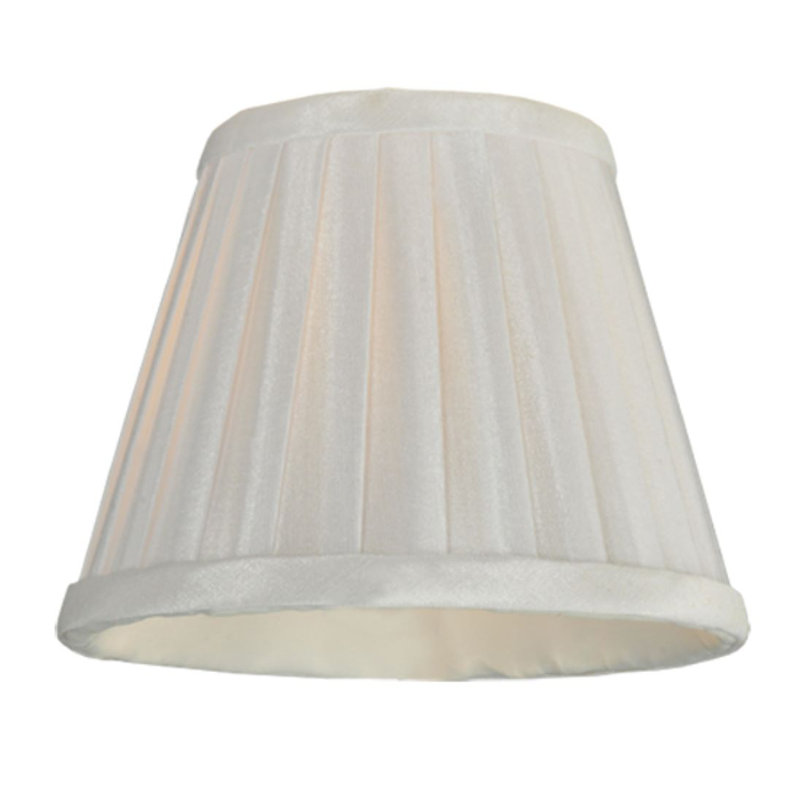 5" Wide Channell Tapered & Pleated Shade