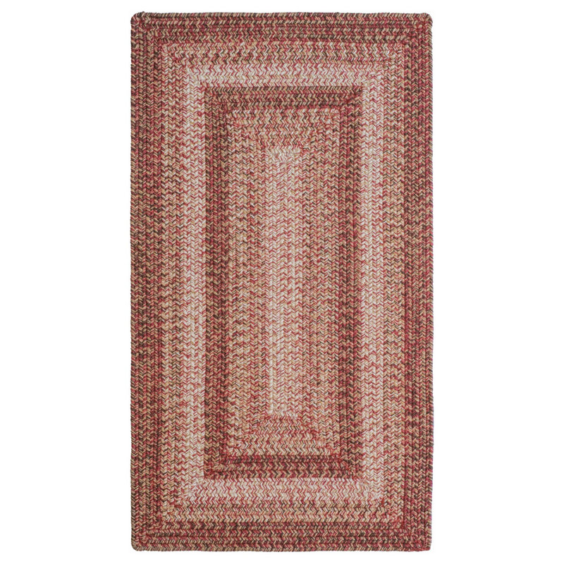Laneway Indoor / Outdoor Rug, Concentric Rectangle 20" x 30"