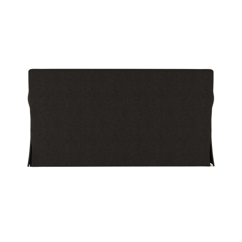 Causeuse à accoudoirs arrondis 60 po Ludlow, Velours chocolat