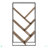 Bookshelf, Bookcase, Etagere, 3 Tier, 60"H, Office, Bedroom, Laminate, Metal, Contemporary, Modern-1892567567