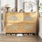 Rattan Wooden Shoe Storage Cabinet with 4 Flip Drawers & Adjustable Shelves, Slim Entryway Organizer for Hallway, Foyer, Bedroom
