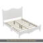 Queen Size Elegant Design Wood Platform Bed Frame,Retro Style Platform Bed With Wooden Slat Support,-6160577