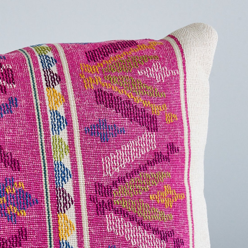 Sandor Stripe Embroidery Pillow