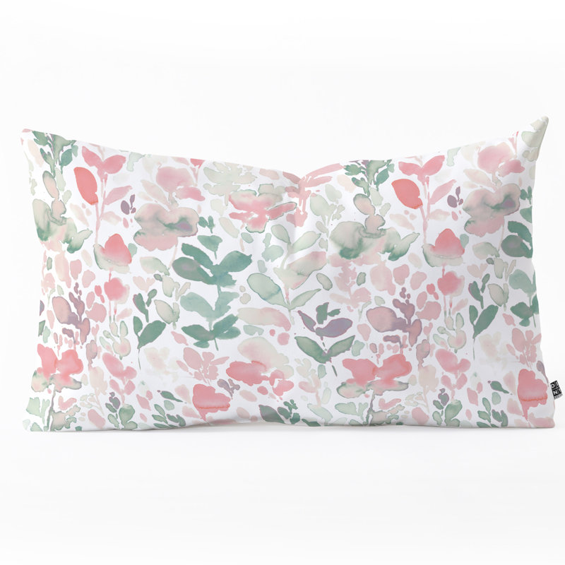 Coussin lombaire jacqueline maldonado flirt, Rose / Vert
