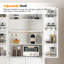 Armoire de rangement pour garde-manger de 69,7 po avec 8 tablettes réglables Rahn-734375218