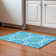 Premium Machine Washable Cerrito Blue Rug