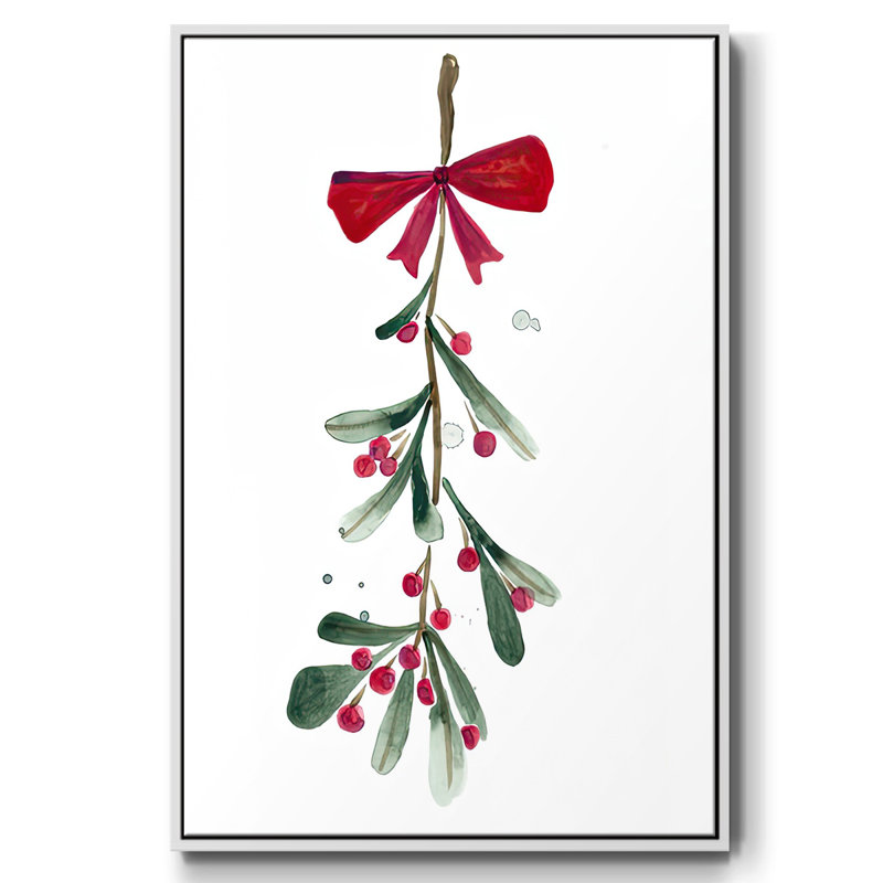 Warm Winter Wishes VI-Framed Gallery Wrapped Canvas, H 25 po x l 17 po x P 1,5 po, Cadre blanc