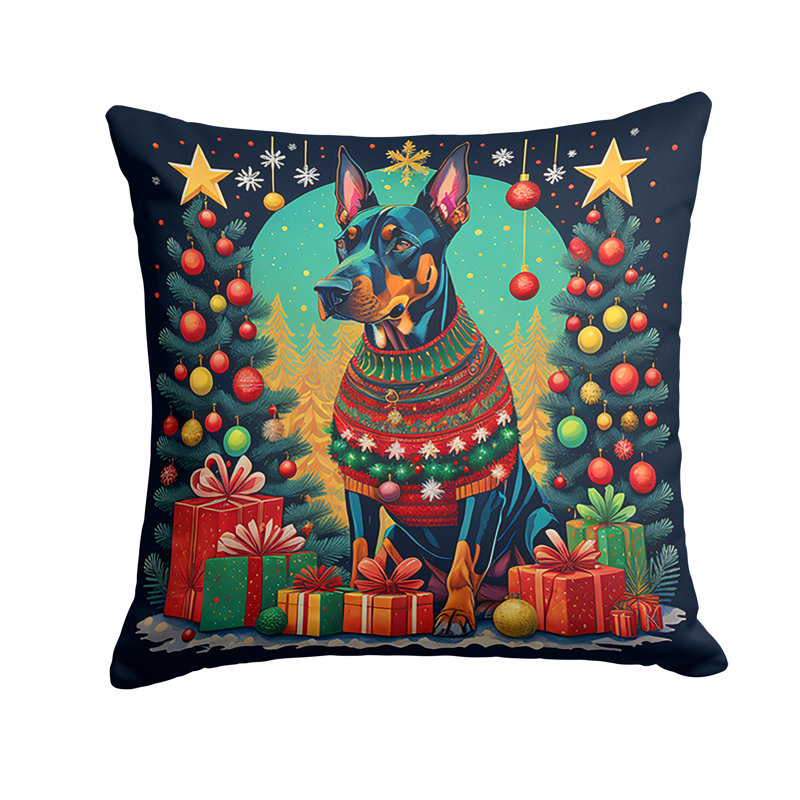 Coussin décoratif intérieur / extérieur Enchanted Christmas, 18 po x 18 po