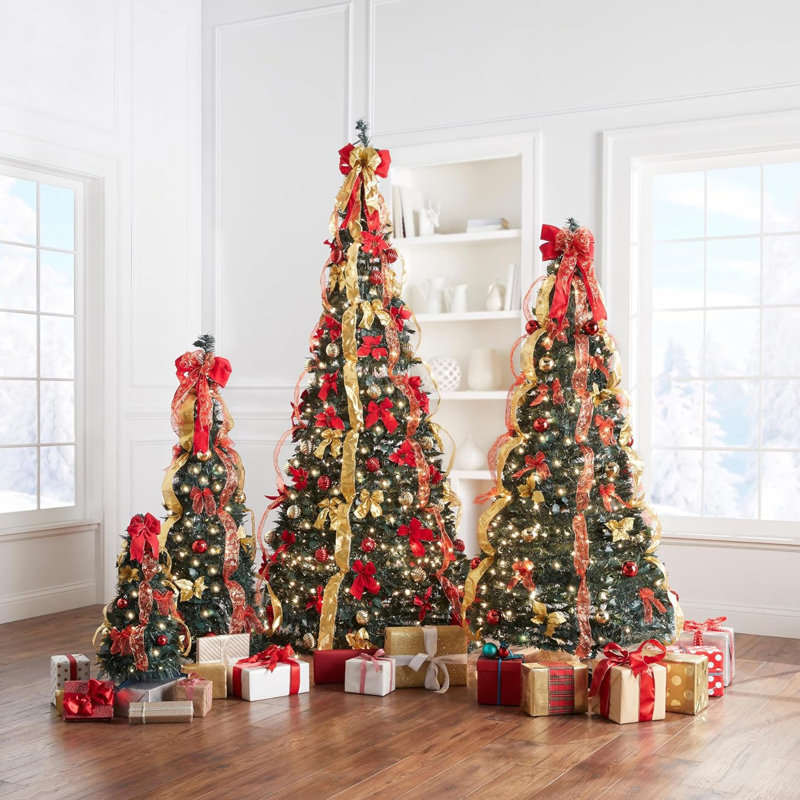 Arbre de Noël artificiel éclairé 24 po - Support inclus