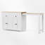 Îlot de cuisine de 51,1 po de largeur avec plateau extensible-1455612942