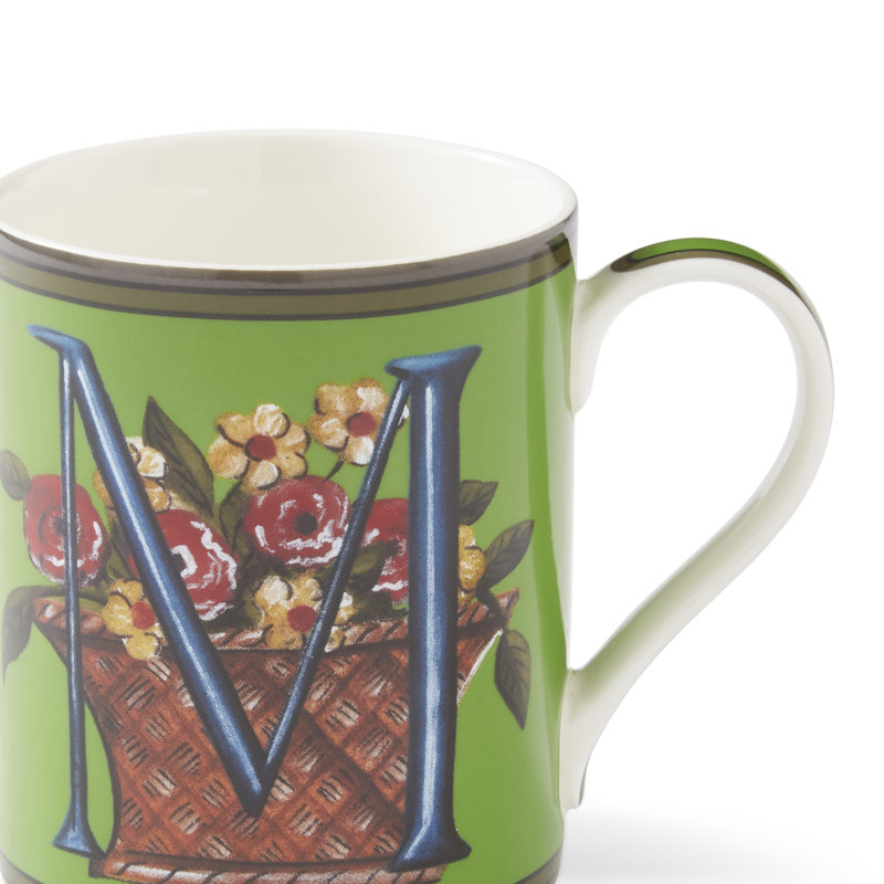 12 Oz Alphabet Mug –, M