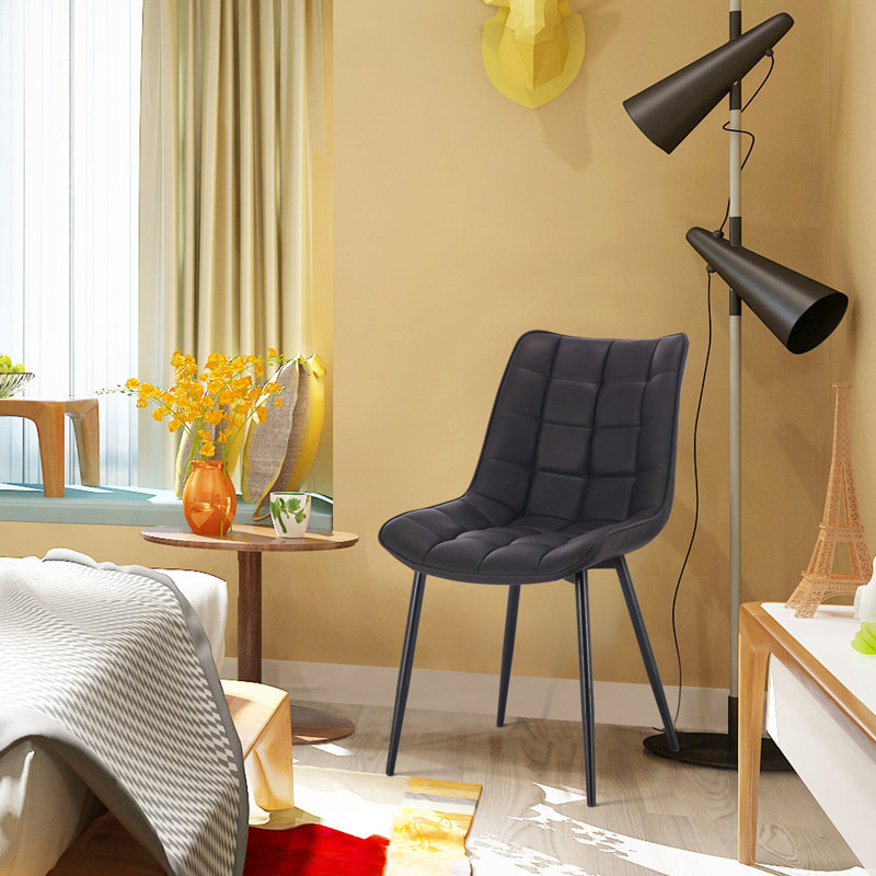 Chattooga Upholstered Dining Chair, Anthracite