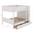 Full Over Full Bunk Bed With Drawers And Cabinet-1647282490