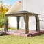 Pavillon de jardin à double niveau-124019015