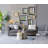 Gold Beaded Sunburst Mirror,Accent Wall Mirror