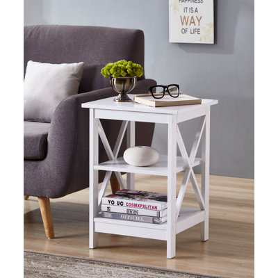 Table de bout en X