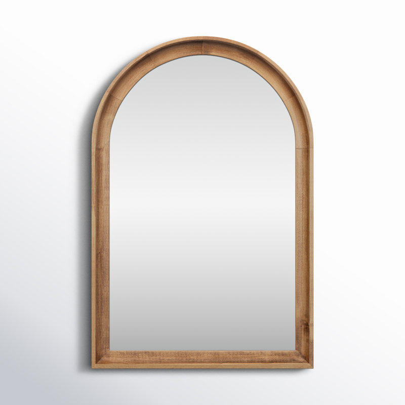 Branwell Wood Mirror, Rustic Brown, 30" x 20"