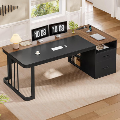 Steel Executive Desk