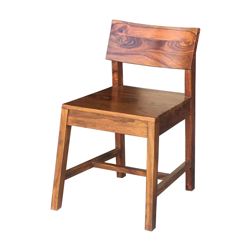 Jeddo 55cm H Solid Wood Side Chair