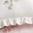 King Bedding Sets, Pink Floral Microfiber Comforter with Ruffled Shams