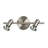 Lindaro 13'' 2 -Light Fixed Track Track Kit with Dimmable and Adjustable Head-419719559