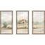 «The Old Farm Landscape» par Silvia Vassileva, impression sur acrylique 3 pièces-1381948556
