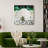 Bourbeau Glass Square Mirror