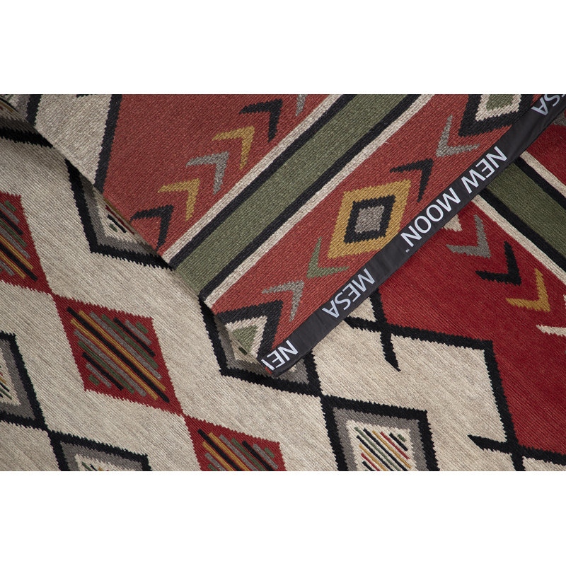 Mesa Wool Southwestern Area Rug, Rectangle 8' x 10'