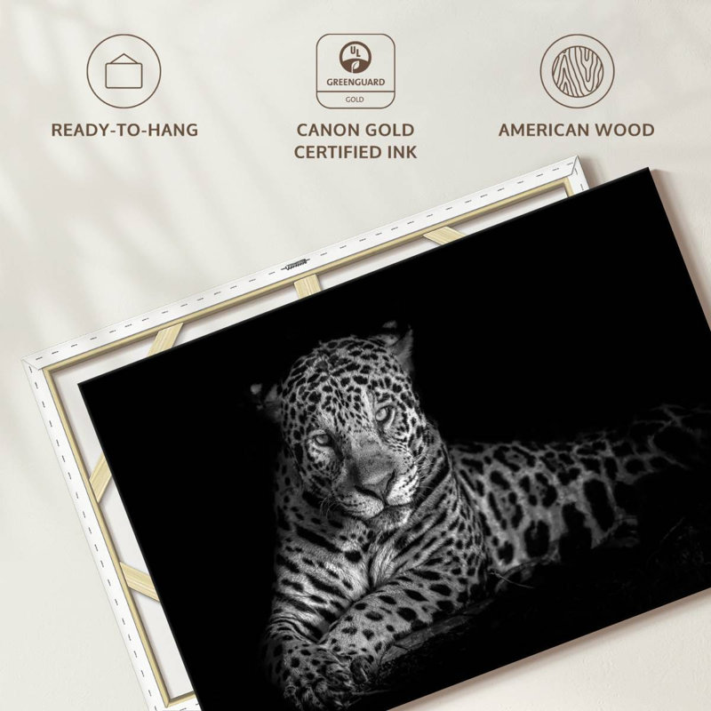 Brampt Blue Eyes Jaguar, 8" H x 12" W