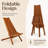 Lois Folding Deck Chair