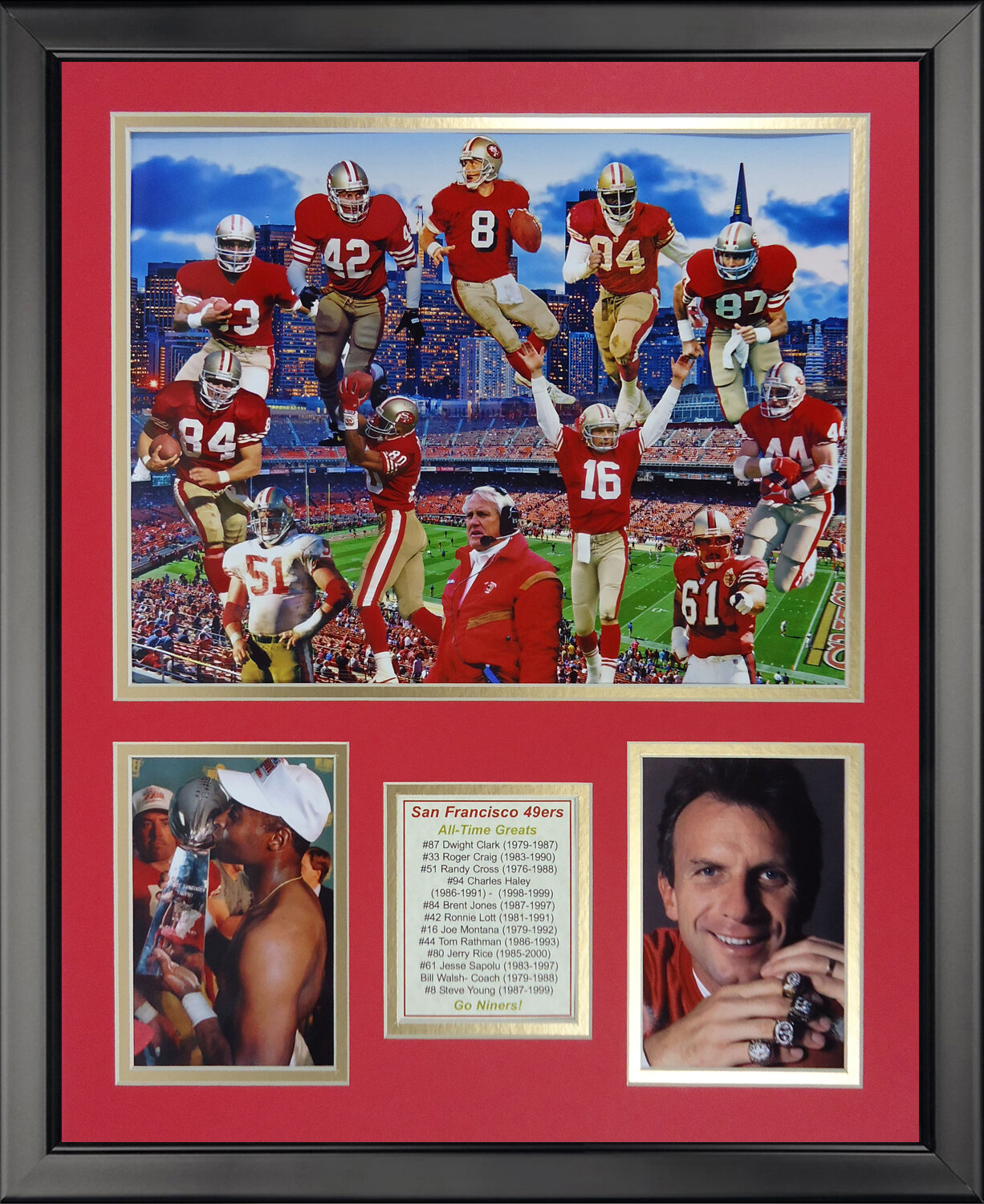 Legends Never Die NFL Framed On Paper Memorabilia